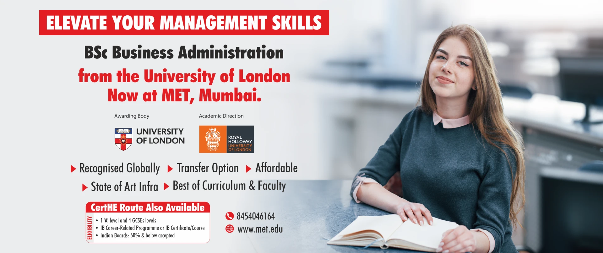 BSc Business Administration - University Of London (UOL), Royal Holloway