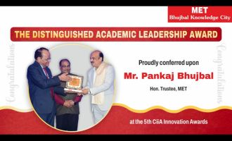 pankaj_bhujbal_honoured_with_academic_leadership_award